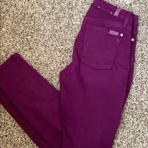 7’s skinny jeans